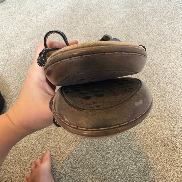 Naturalizer N5 Comfort Jamboree black leather sandals Strappy Size 7.5 - Picture 10 of 10